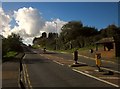 SX3459 : A38 entering Tideford by Derek Harper