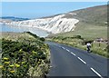 SZ3785 : Military Road, Compton Bay by David Dixon