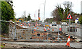 J3683 : Road construction, Jordanstown (3) by Albert Bridge