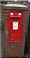 SS6997 : George V postbox in a brick pillar, Llansamlet Swansea by Jaggery