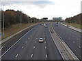 TQ5789 : M25 looking North-West by Roger Jones