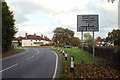 SP0675 : Approaching a staggered junction, Wythall by Robin Stott