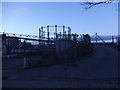 TQ1869 : Gas holder behind Richmond Road, Kingston by David Howard