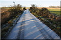 SP1220 : An icy Cotswold road by Philip Halling