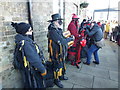 TL2797 : Morris and Molly - Whittlesea Straw Bear Festival 2014 by Richard Humphrey