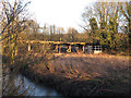 TL8211 : Wickham Bishops timber trestle railway viaduct by Roger Jones