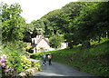 SS6949 : On the toll road 2 - Lee Abbey, North Devon by Martin Richard Phelan