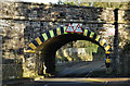 J1984 : Railway bridge, Dunadry (2) by Albert Bridge