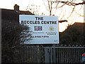 TM4389 : The Beccles Centre sign by Geographer