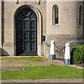 SK5439 : Lenton Lodge, doorway by Alan Murray-Rust