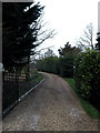 TM4489 : Entrance to Worlingham Hall, Laundry & Stable Cottages by Geographer