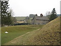 SO3384 : Castle earthworks 5 - Lower Down, Shropshire by Martin Richard Phelan