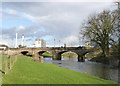 SK2129 : Tutbury Bridge by Alan Murray-Rust