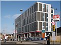 ST3088 : New office block, Queensway, Newport by Robin Drayton