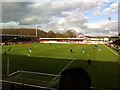 TL2422 : The Lamex Stadium, Stevenage by Peter Garner