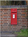 SK6821 : Grimston postbox ref LE14 3 by Alan Murray-Rust