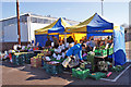 SU5013 : Market stall at Grange Nursery by Richard Dorrell