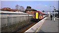 TQ3265 : East Croydon station: Gatwick Express train passes bound for Victoria by Christopher Hilton