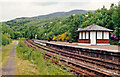 NS2491 : Garelochhead station, 1996 by Ben Brooksbank