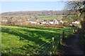 SY1389 : Sidmouth : Footpath & Field by Lewis Clarke