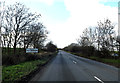 TM3790 : Entering Mettingham on the B1062 Beccles Road by Geographer