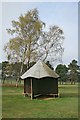 TQ2354 : Golfers' shelter by Hugh Craddock