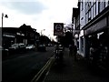 SU9698 : Amersham Market folding sign 1 by Simon Hollett