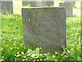 SK7439 : Slate gravestone, Whatton by Alan Murray-Rust