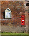 SK7942 : Kilvington postbox ref NG13 50 by Alan Murray-Rust