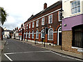 TM4290 : Royal Mail Sorting Office & Royal Mail Smallgate Postbox by Geographer