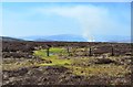 NT3644 : Bog and ridge fence, Pringles Green by Jim Barton