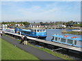 NS9082 : Canal Marina at The Helix by M J Richardson