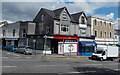 SS6392 : Two barber shops on a corner in Uplands, Swansea by Jaggery