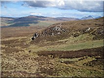  : North east slopes of Arnaval by Richard Dorrell