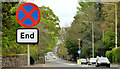 J2285 : "End of clearway" sign, Templepatrick by Albert Bridge