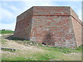 TV4898 : Brick Building, Seaford Head by Paul Gillett