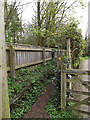 TM3569 : Lovers Lane Footpath near Lane House by Geographer