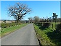 NS4383 : Road at Lochend by Lairich Rig