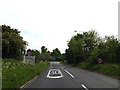 TM1378 : Entering Stuston on the B1077 Stuston Lane by Geographer