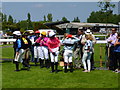 TF9228 : Point to Point jockeys at Fakenham by Sandra Humphrey