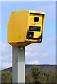 NT5831 : A fire-damaged speed camera on the A68 by Walter Baxter