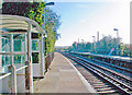 TQ4305 : Southease station, towards Newhaven by Ben Brooksbank