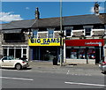 ST0381 : Big Sams in Pontyclun by Jaggery