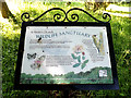 TM3780 : St.Peter's Church Wildlife Sanctuary sign by Geographer