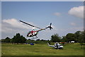 SJ5351 : Helicopter Rides at Cholmondeley by Jeff Buck