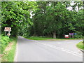 TM4669 : Junction of Westleton Rd and Minsmere Rd, Dunwich by Roger Jones