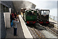 SH6054 : At Snowdon Summit by Peter Trimming