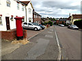 TL8741 : Humphrey Road & Humphrey Road Edward VIII Postbox by Geographer