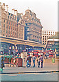 TQ2879 : Victoria Station: entrance to Central Section and Grosvenor Hotel, 1985 by Ben Brooksbank