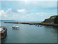 SY6878 : Weymouth harbour entrance by Malc McDonald